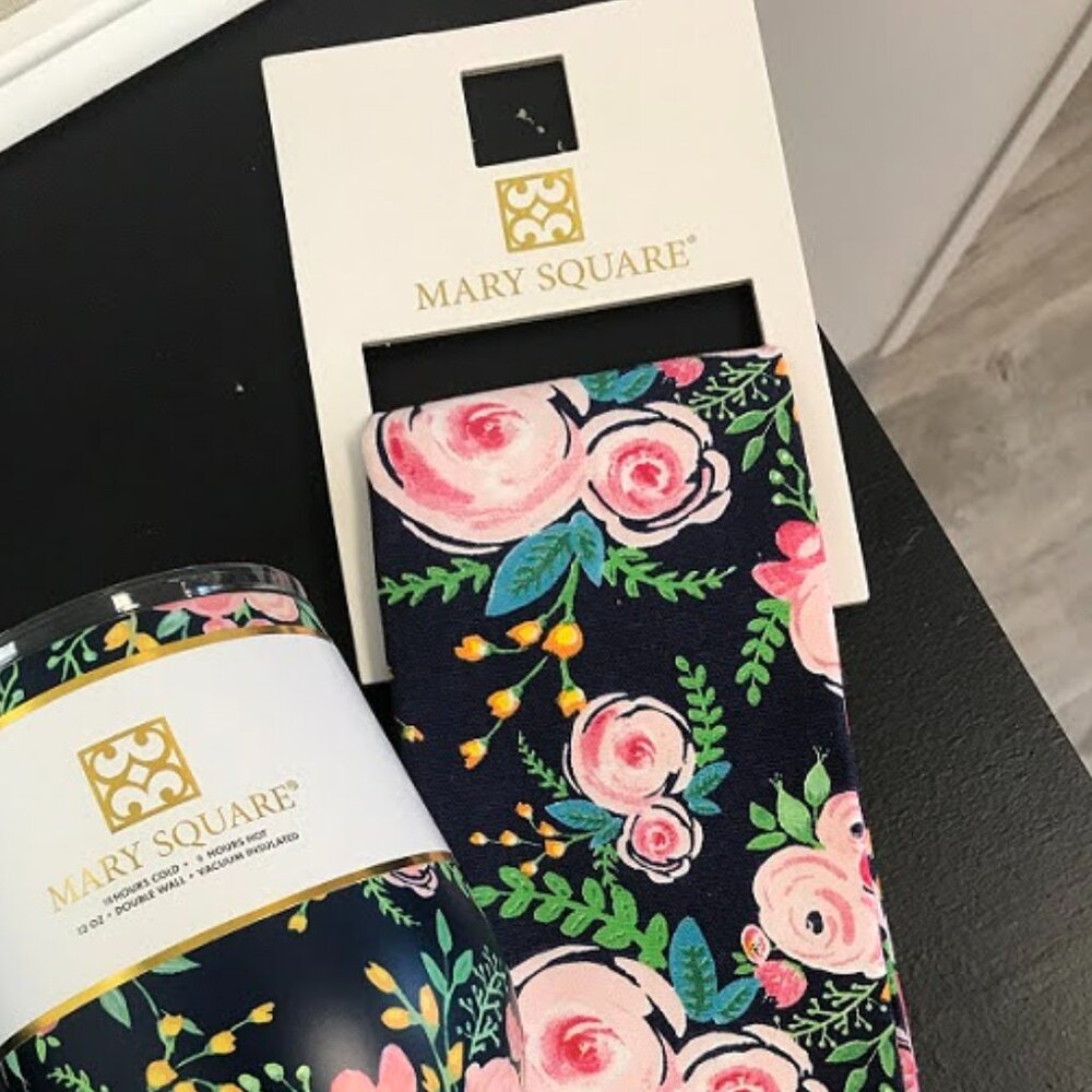 Mary Square Portland Cotton Tea Towel